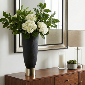 SHAWCREST BLACK VASE 20 (IN) 2