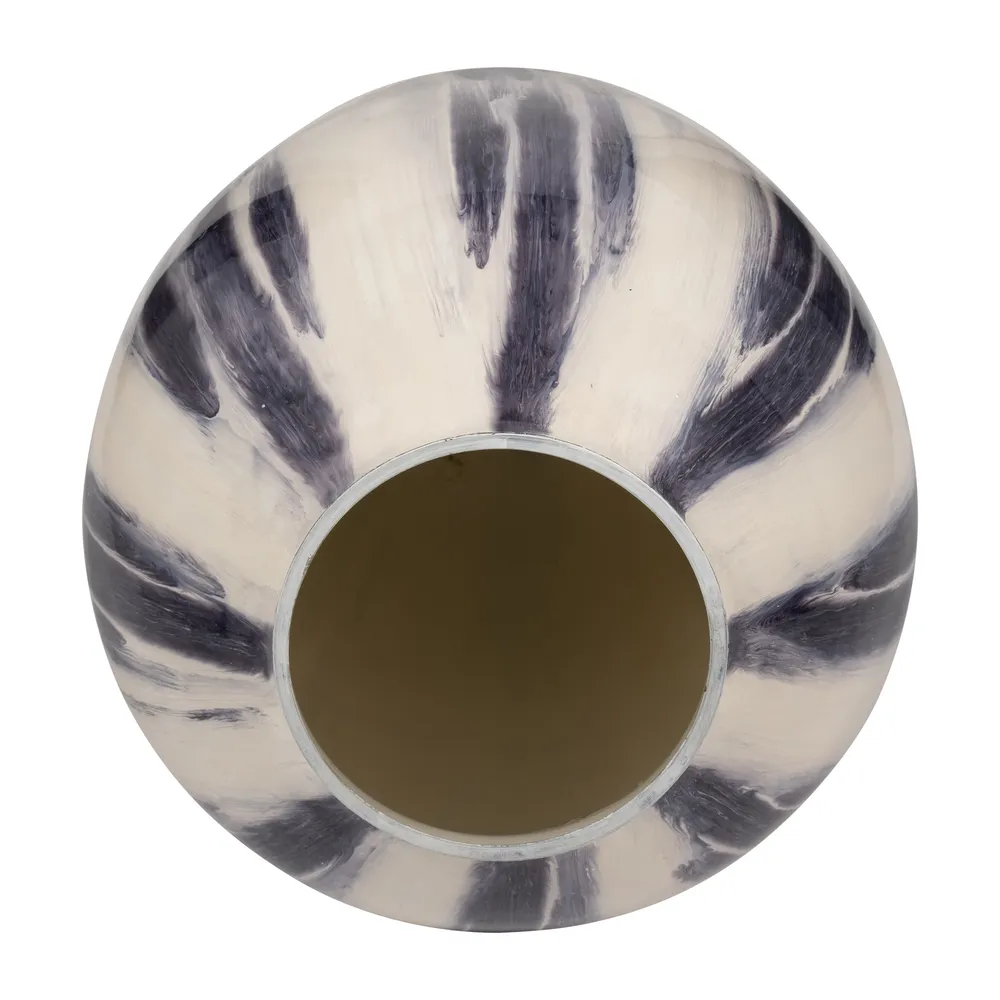 ARLOVIEW BLUE GLASS VASE 20 (IN)