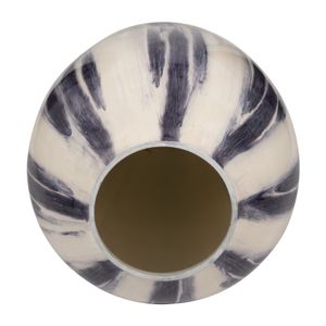 ARLOVIEW BLUE GLASS VASE 20 (IN) 6