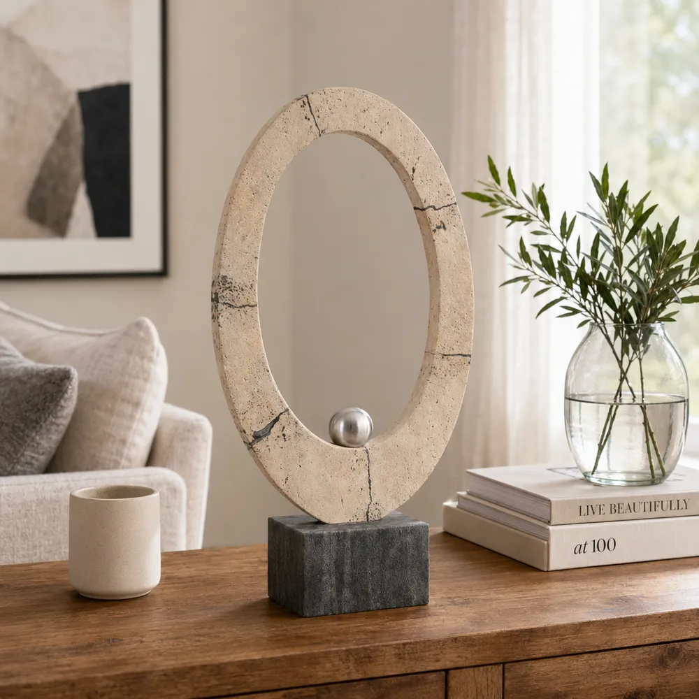 STONEWORTH IVORY DECOR 18 (IN)
