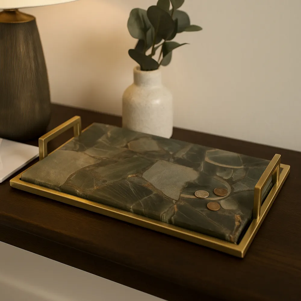 ATLASVIEW GREEN TRAY 3 (IN)
