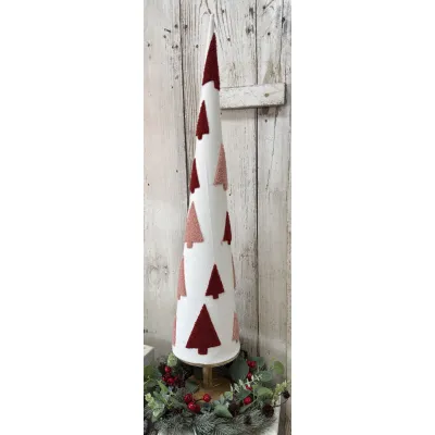 Large Cone Tree With Tree 30.5x6x6in