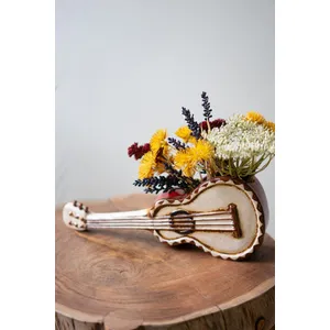 Ceramic Guitar Planter 2
