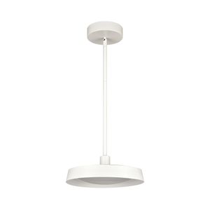 Nancy 11.75'' Wide Integrated LED Mini Pendant - Matte White 2