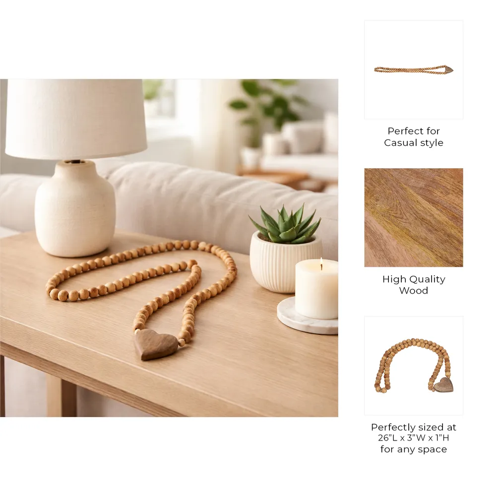 ENSLEYVALE BROWN BEAD 1 (IN)