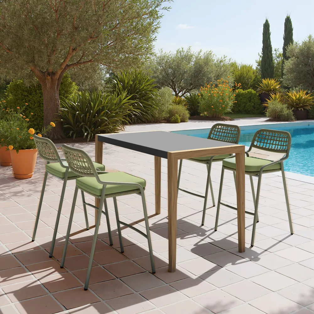 Rio Barstool Green