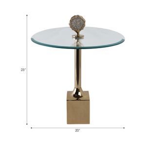 MERCER GOLD TABLE 23 (IN) 9