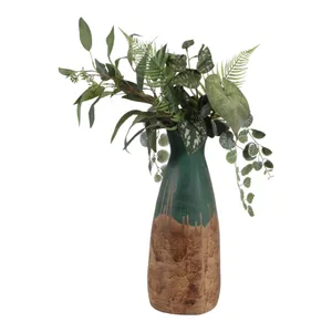 DARIENMILL GREEN VASE 17 (IN) 3