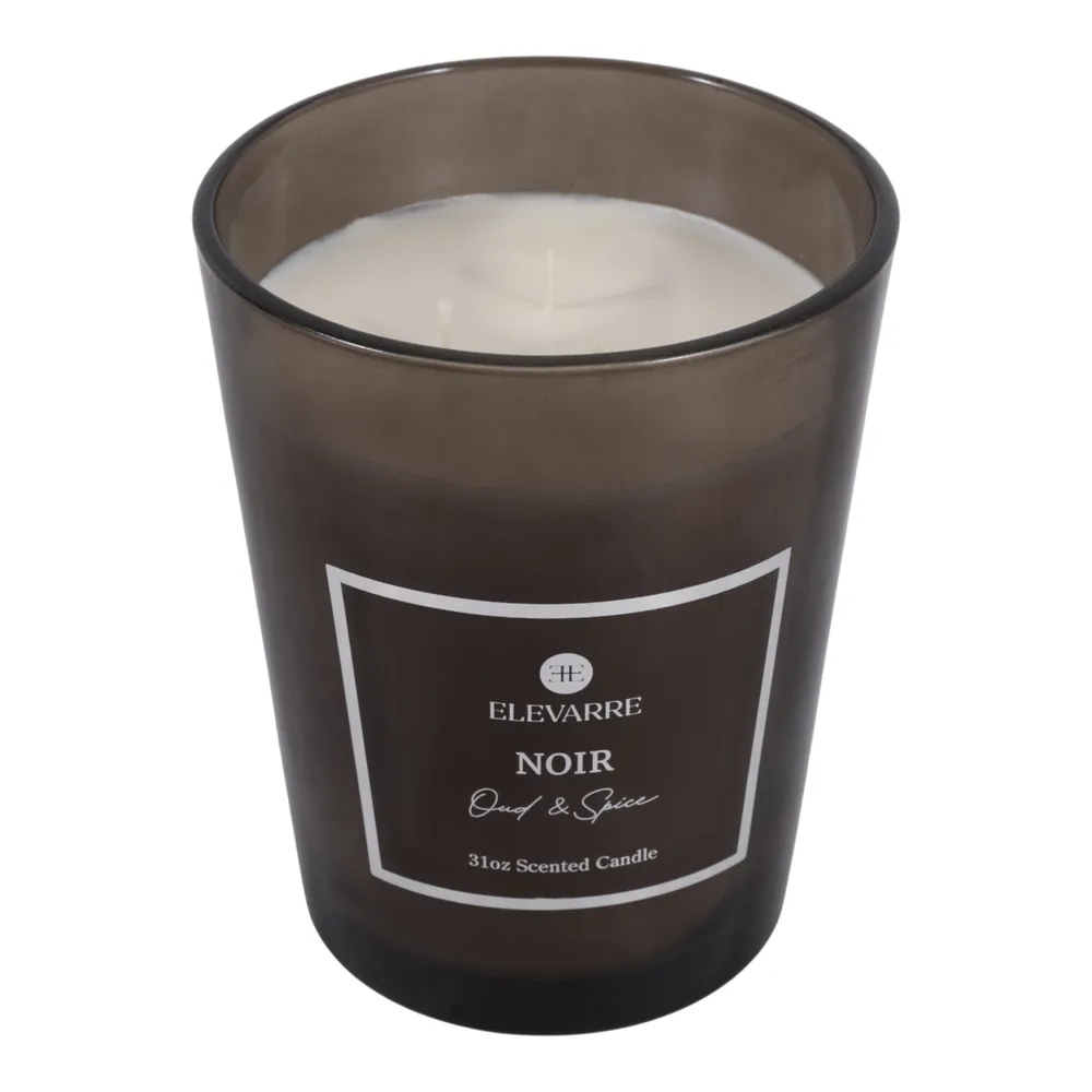 ROWANSTONE NOIR OUD AND TOBACCO CANDLE 7 (IN)