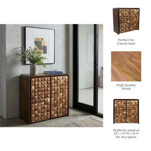 GARRETTFIELD BROWN CABINET 32 (IN) 10