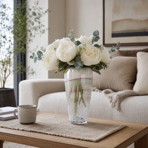 TURNERSTONE CLEAR GLASS VASE 12 (IN) 12