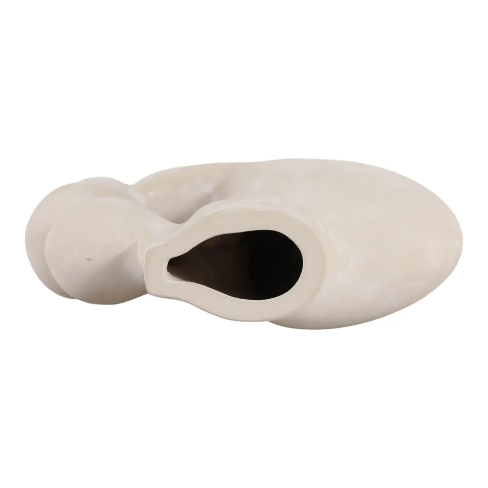 FERNMOOR IVORY VASE 14 (IN)
