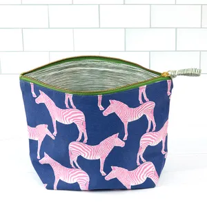 Zebra Essential Canvas Pouch Set of 2 4