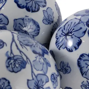 HEWITTFIELD SET OF 3 BLUE ORBS 5 (IN) 7