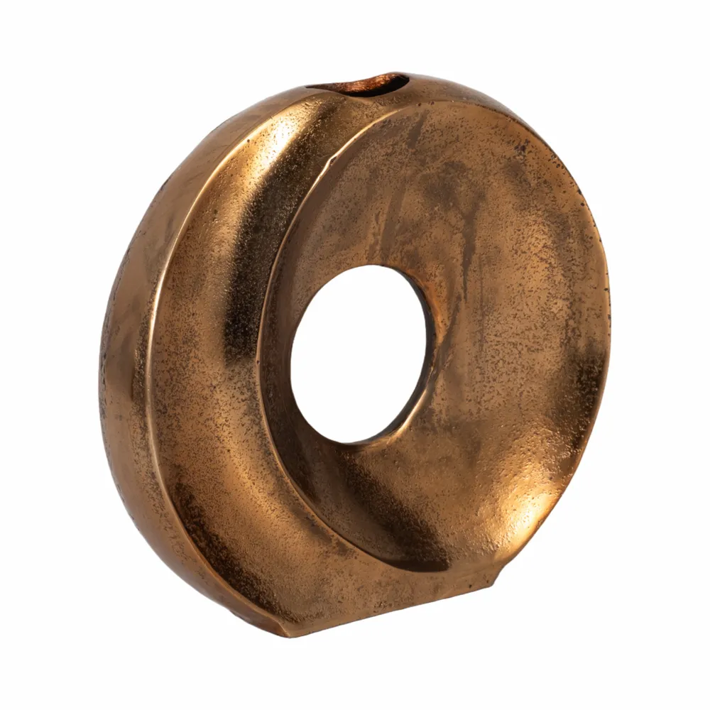 ELMONTSTONE BRONZE VASE 10 (IN)
