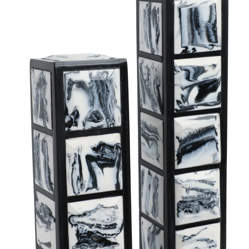 EATONHAM SET OF 2 BLACK DECOR 21 (IN)
