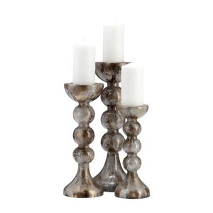 BECKETTOAK GOLD CANDLE HOLDER 18 (IN) 9