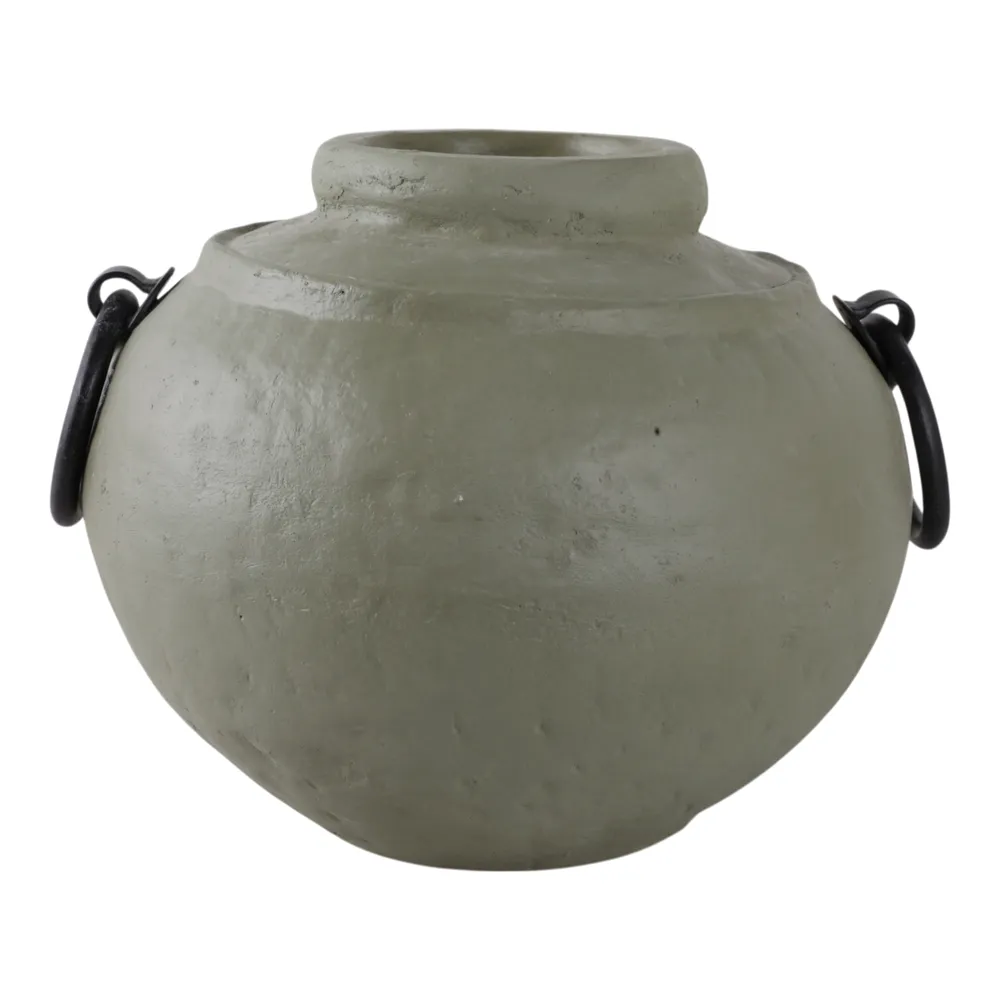 HAROLDWOOD GREEN VASE 10 (IN)