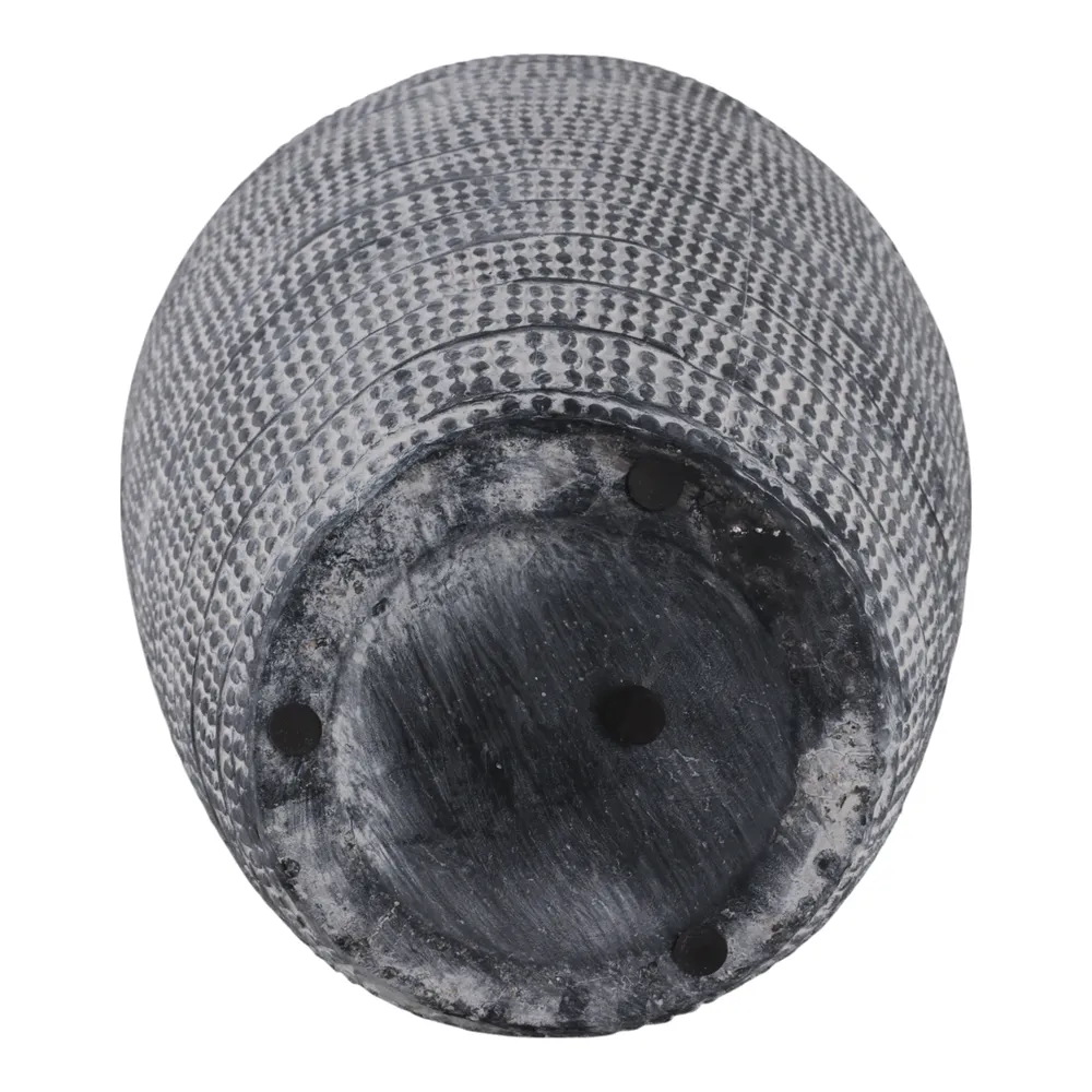 CARLINLAKE BLACK VASE 16 (IN)