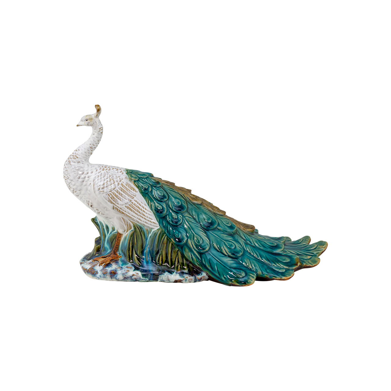 Afshari Peacock Figurine
