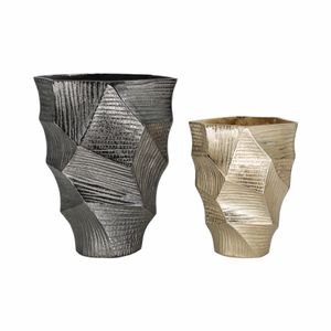 HARLANLEY GOLD VASE 9 (IN) 9
