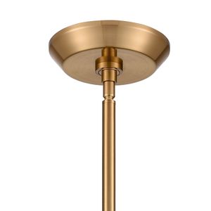 Starburst 20'' Wide 15-Light Chandelier - Satin Brass 5