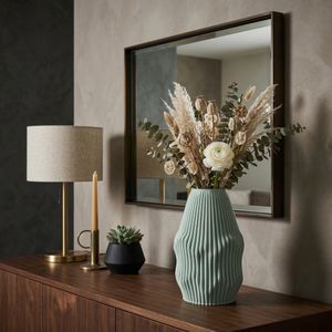 RUBYLEY GREEN VASE 12 (IN) 2