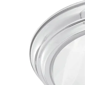 Harmony 16'' Wide 3-Light Flush Mount - Brushed Nickel 3