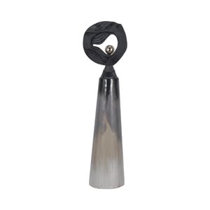 BRAESIDE SILVER GLASS VASE 36 (IN) 1