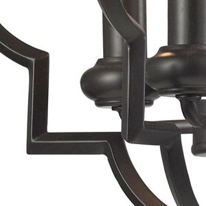 Chandette 14'' Wide 4-Light Chandelier - Oil Rubbed Bronze 5