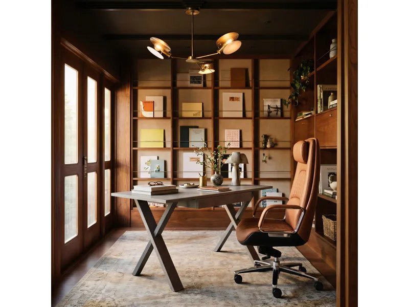 Sabine Desk Gray 2