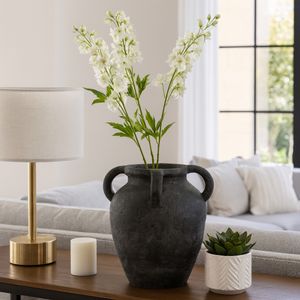 SKYELAKE BLACK VASE 12 (IN) 11