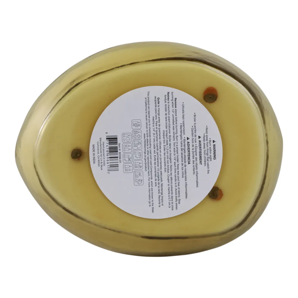 EMMONSCLIFF MIDNIGHT AMBER CANDLE 4 (IN)