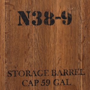 Wine Cask Lazy Susan - Natural 4