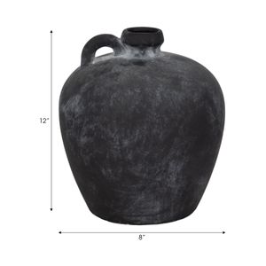 PAXTONHOLM BLACK VASE 10 (IN) 9