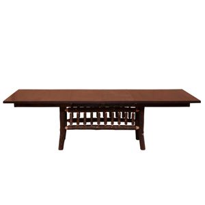 Appalachian Extension Dining Table - Antique Oak Top 4