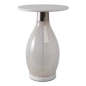 ENOCHHAM WHITE TABLE 19 (IN) 5