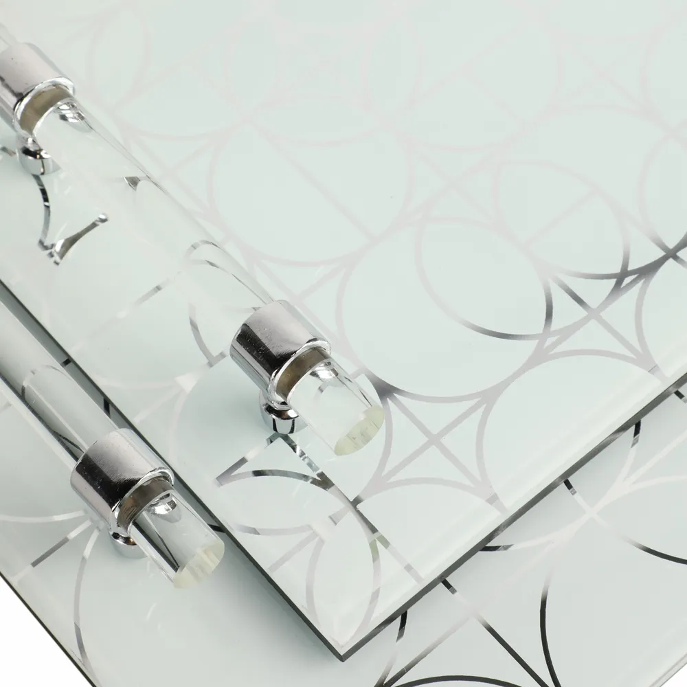 LARKLAND SET OF 2 SILVER TRAY 2 (IN)