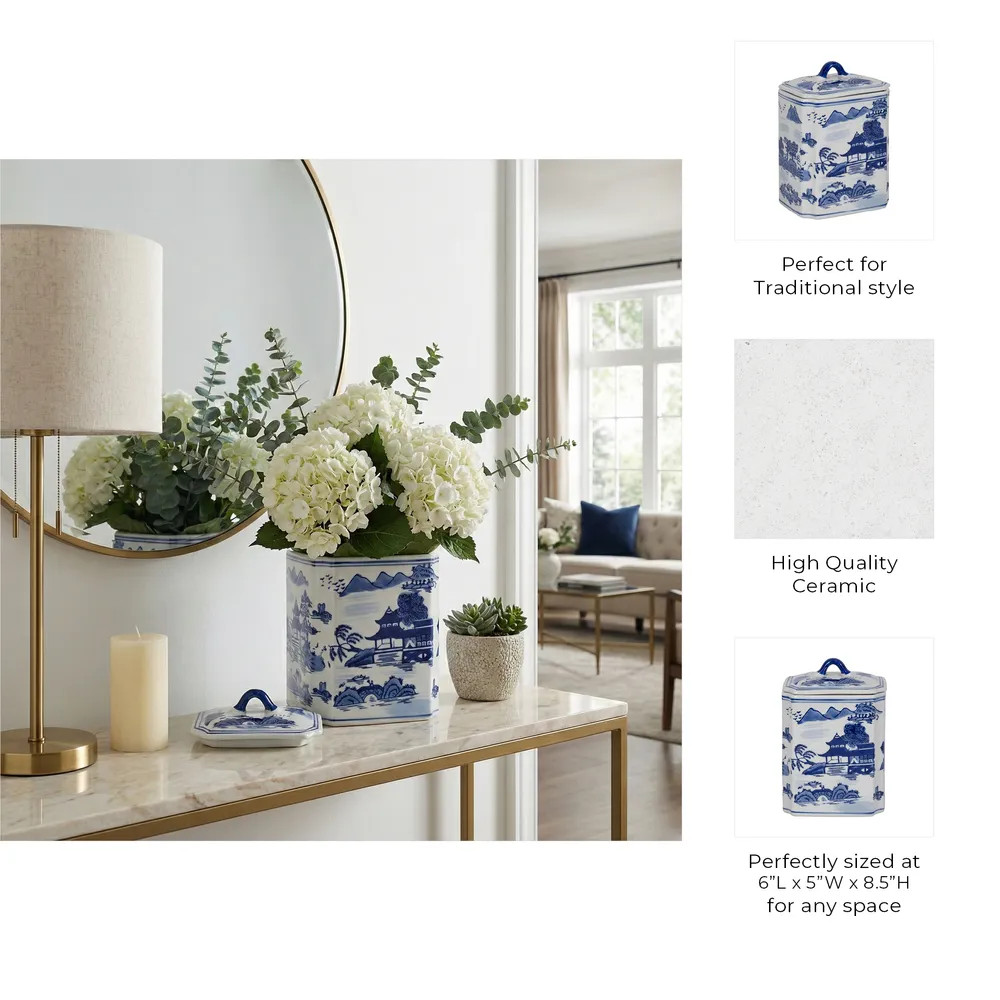REGANHAM BLUE CHINOISERIE 9 (IN)