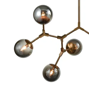 Synapse 60'' Wide 9-Light Linear Chandelier - Aged Brass 4