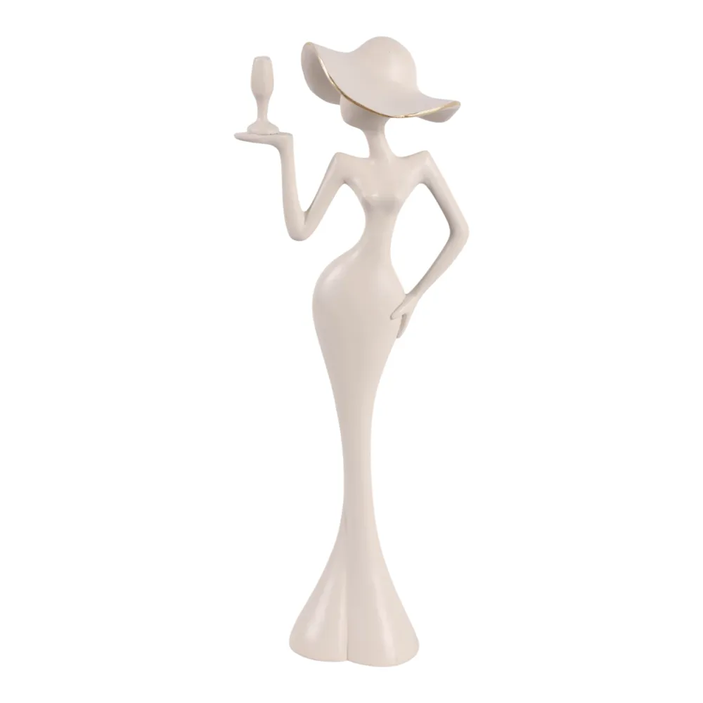 DOVERWOOD WHITE DECOR 14 (IN)