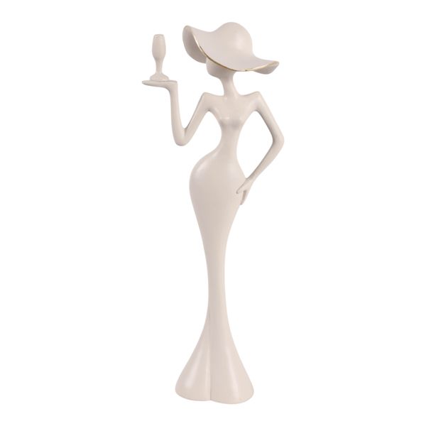DOVERWOOD WHITE DECOR 14 (IN)