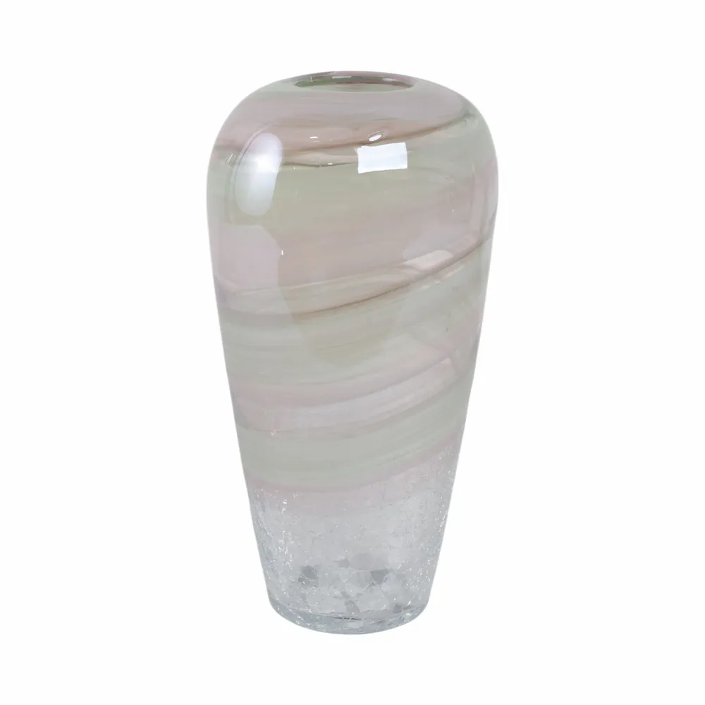 TURNERSTONE CLEAR GLASS VASE 12 (IN)