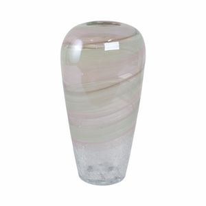 TURNERSTONE CLEAR GLASS VASE 12 (IN) 4