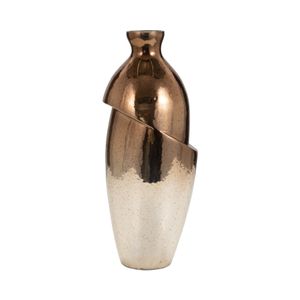 NASHCLIFF BRONZE GLASS VASE 19 (IN) 1