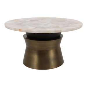 COLVINPORT GOLD COFFEE TABLE 17 (IN) 1