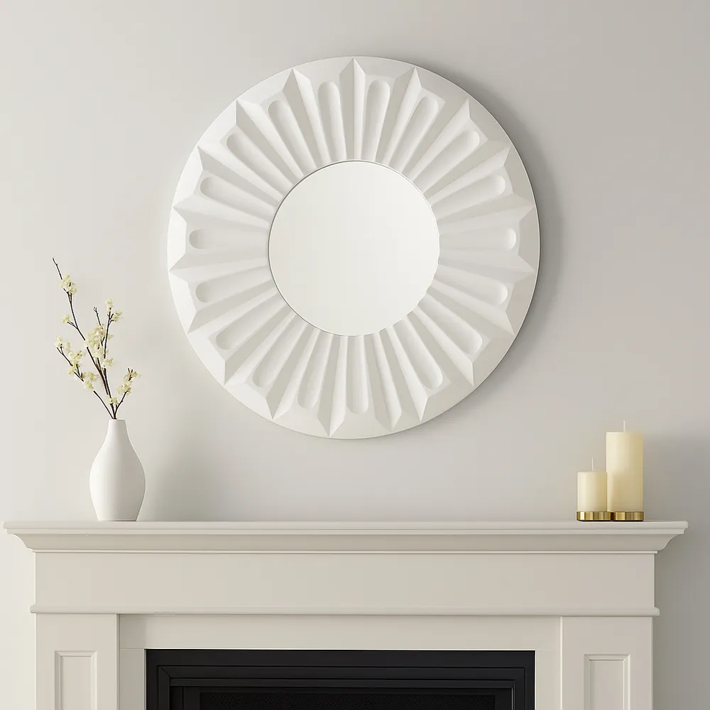 CADENMORE IVORY MIRROR 36 (IN)