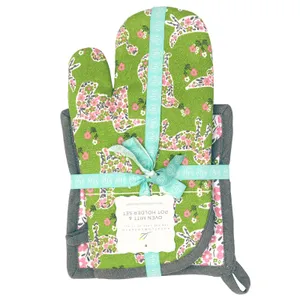 Petals & Paws Oven Mitt Pot Holder (set of 2) 4