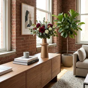 ENOCHWAY BROWN VASE 18 (IN) 9
