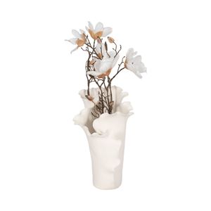 WESTONHOLM WHITE VASE 16 (IN) 3